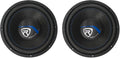 12" 1400 Watt 2 Ohm Car Audio Subwoofers K1727