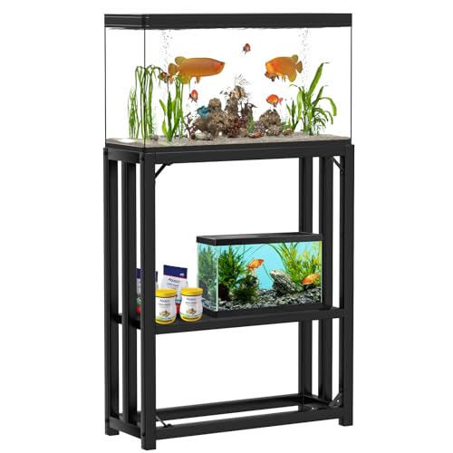 20 Gallon Metal Adjustable Fish Tank Stand Q4635
