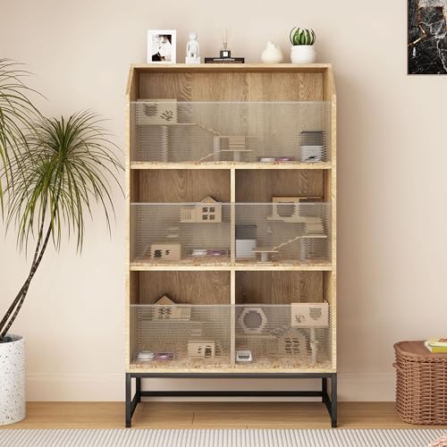 3-Tier Small Animals Cage with Acrylic Panels T404591
