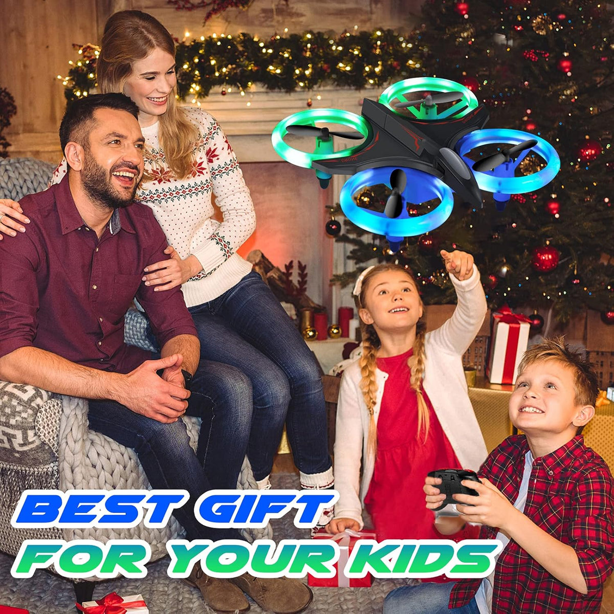 Mini LED RC Quadcopter Drone Z86405
