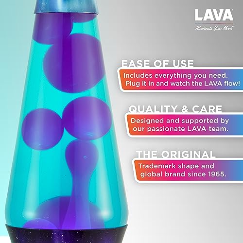 14.5" Purple Wax and Blue Liquid Motion Light L481735