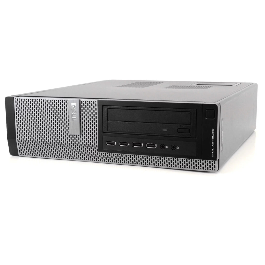 Restored Dell Desktop Tower Computer, Intel Core i5, 8GB RAM, 500GB HD, DVD-ROM, Windows 10 Home, Black U806