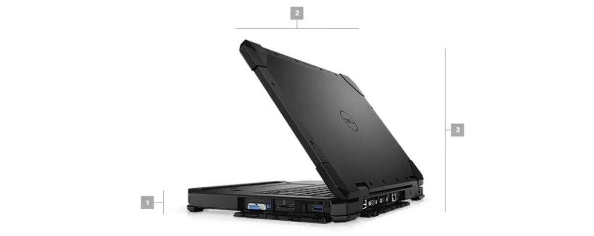 Restored Dell Latitude Rugged 5420 Laptop, 14" FHD, Core i5, 256GB SSD, 8GB RAM, 4 Cores @ 3.6 GHz X95296