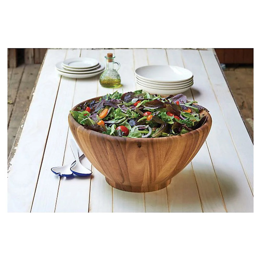 Extra Large Acacia Wood Salad Bowl V2227