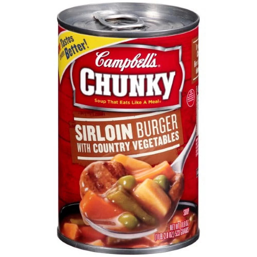 Sirloin Burger with Country Vegetables Soup W9516