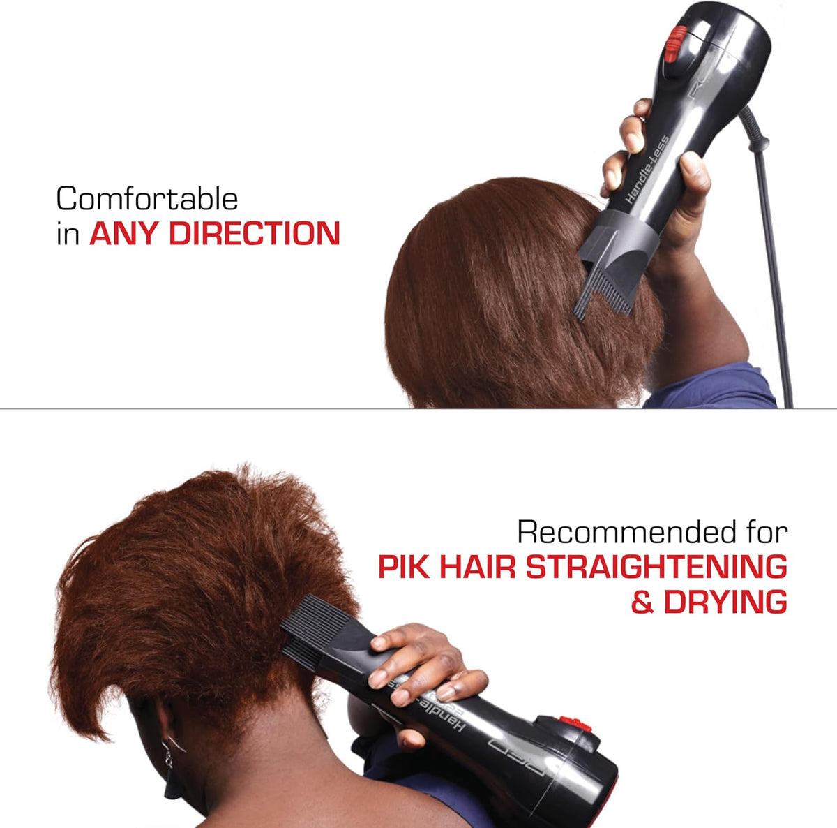 2200W Ceramic Tourmaline Hair Dryer with Comb Attachment A9747