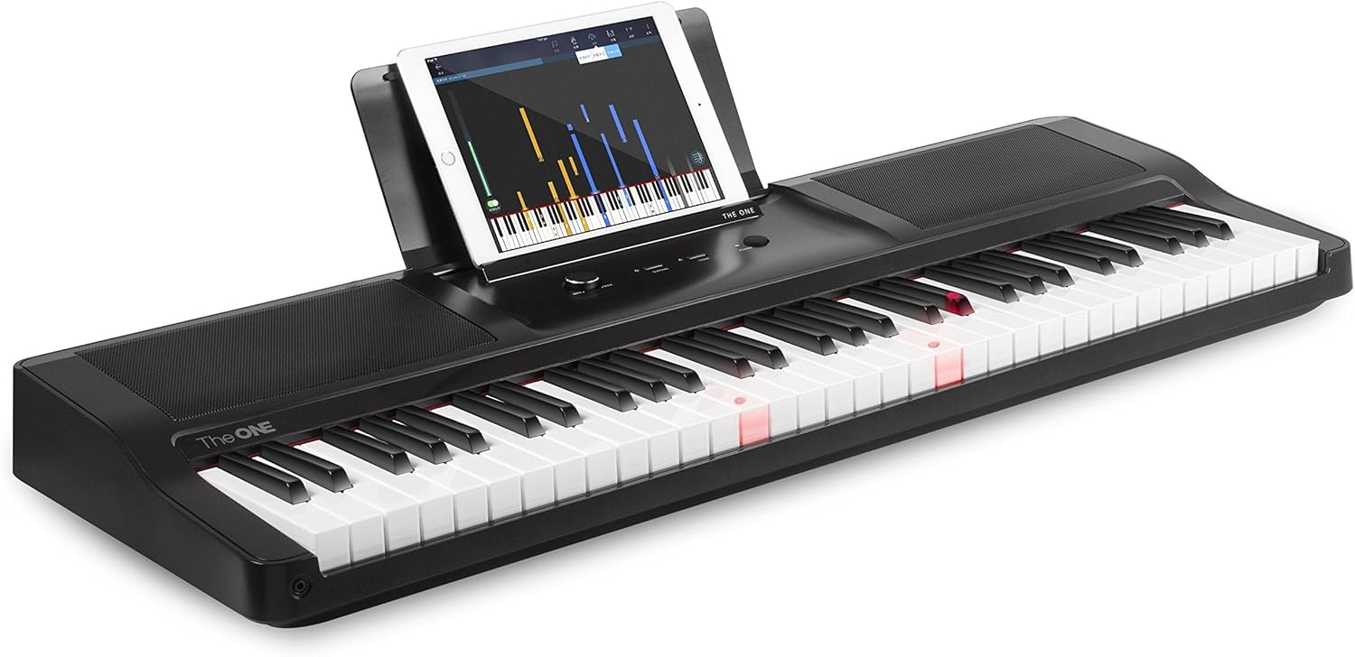 Onyx Black 61 Keys Smart Piano Keyboard J18307