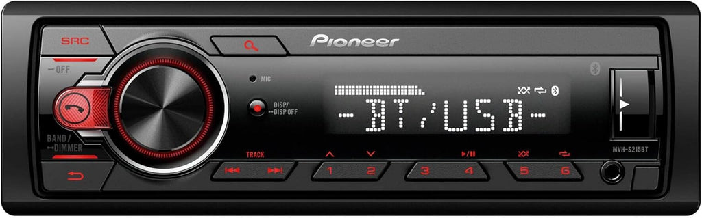 Single Din Car Stereo CD Player AM/FM K1888