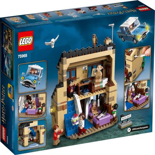 Harry Potter House and Flying Car Toy with Minifigures L10420