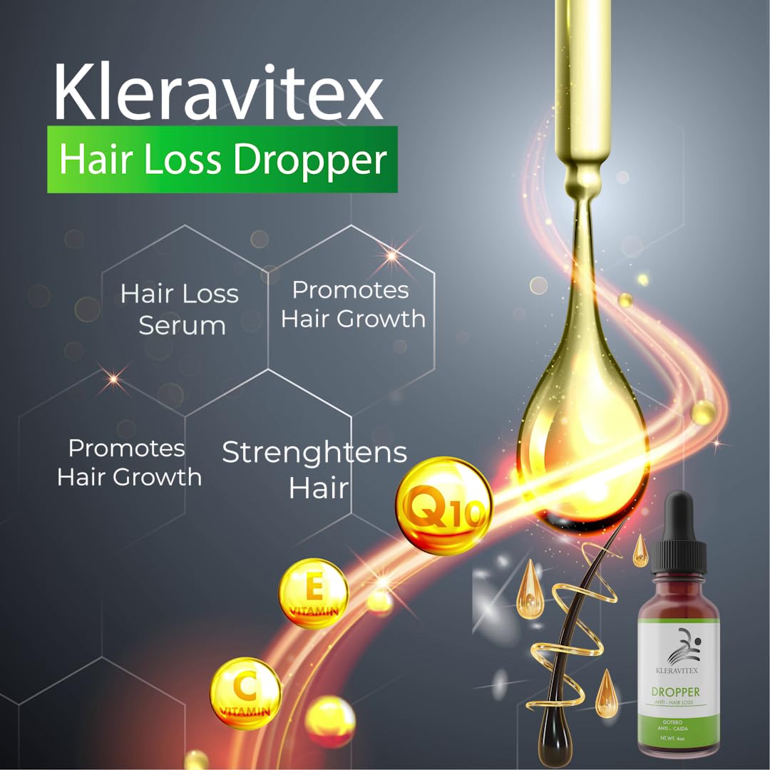 Anti-Hair Loss Dropper Natural Hair Growth Serum O44814