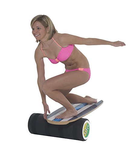 Pro Balance Board with Roller - 42” X 15” deck and 8.5” diameter Pro Roller B8102