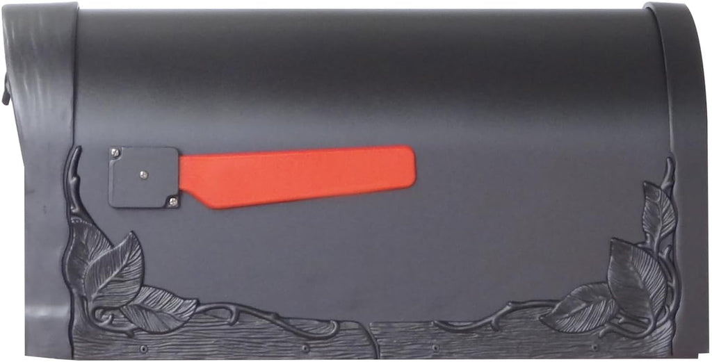 Floral Mailbox with Locking Insert and Mailbox Post J914