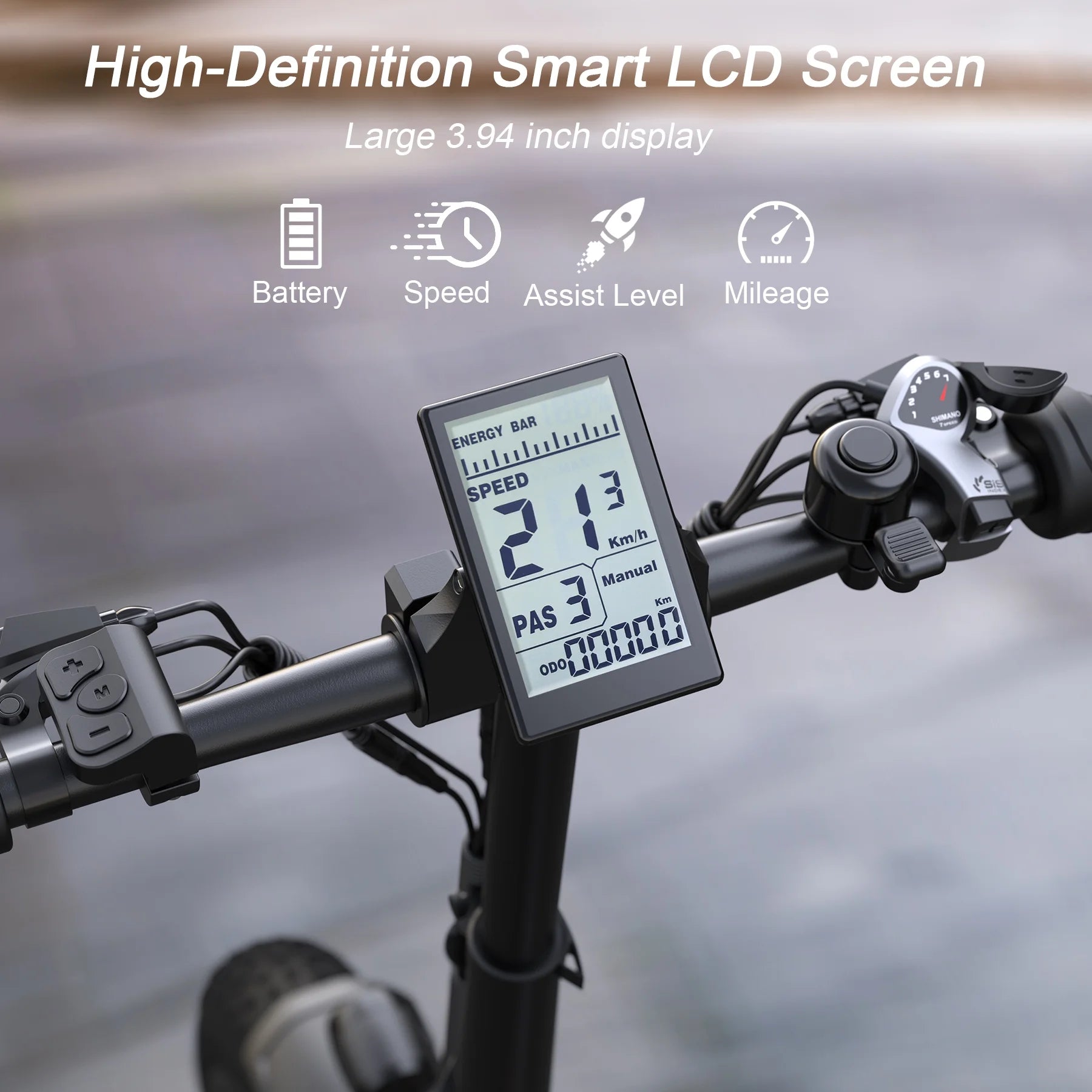 Folding Electric Bike with 48V 13Ah Battery F15416