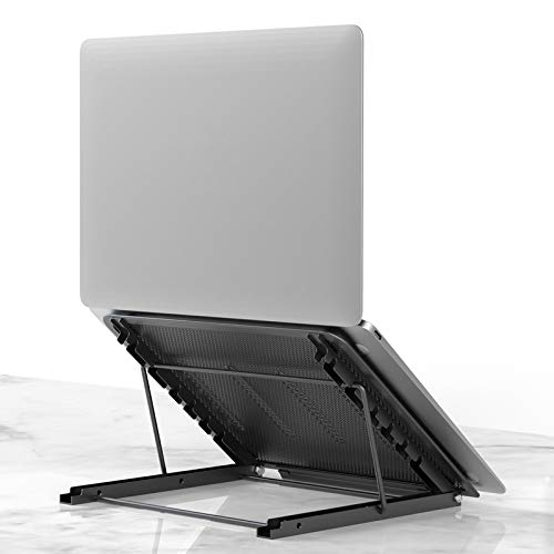 Black Foldable Portable Laptop Stand B58347
