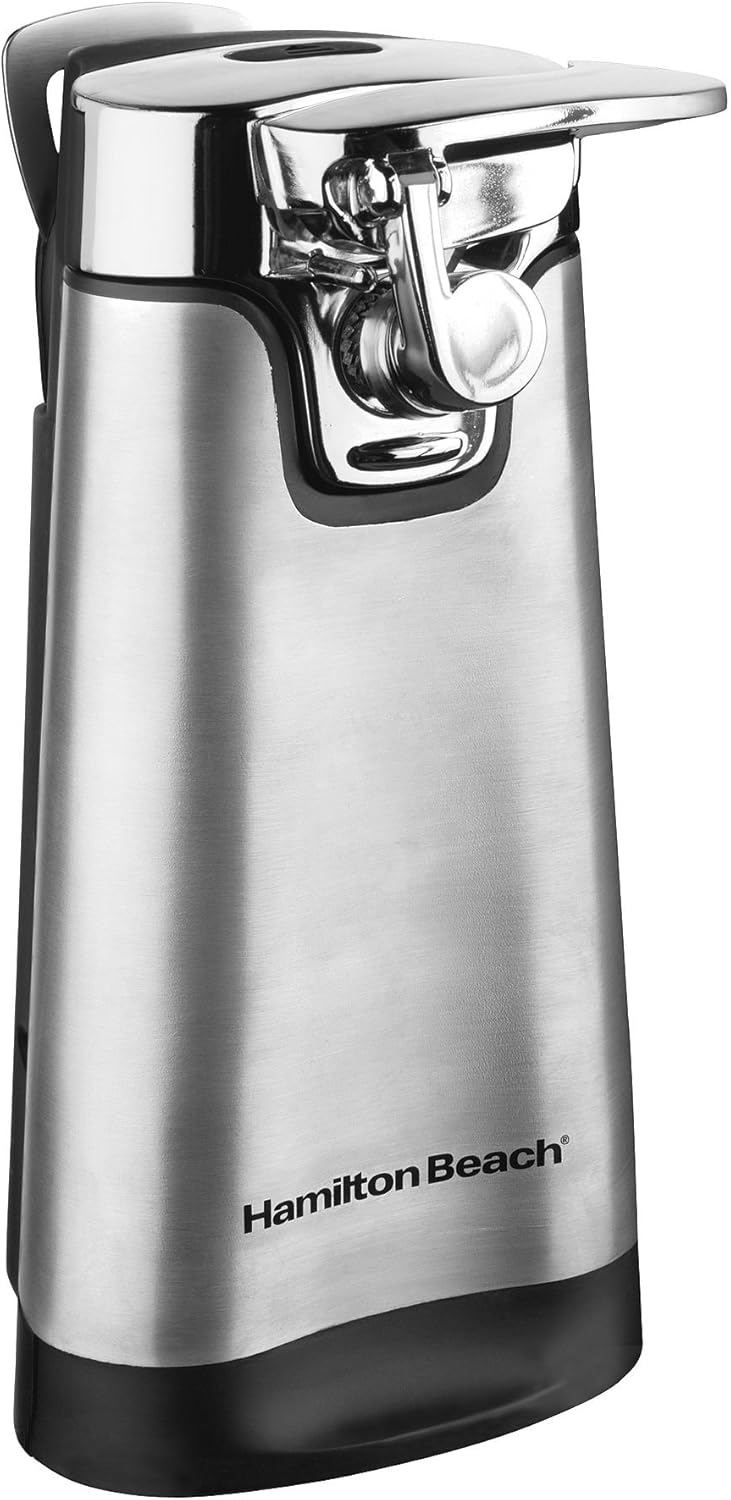 Stainless Steel Can Opener With Removable Cutter Assembly F377442