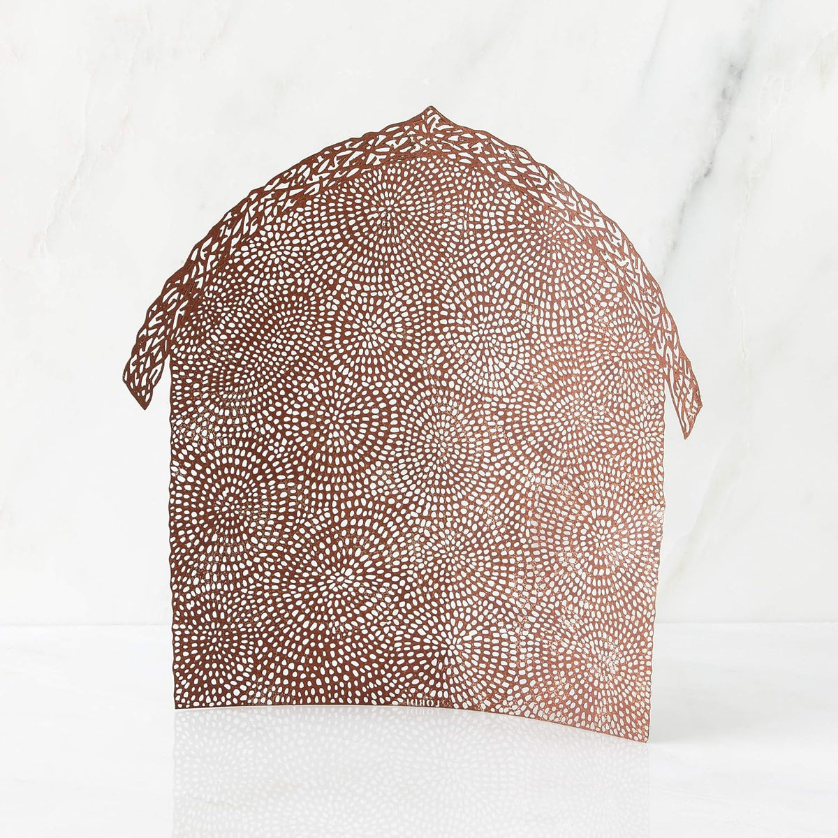 pierced-metal nativity backdrop U403