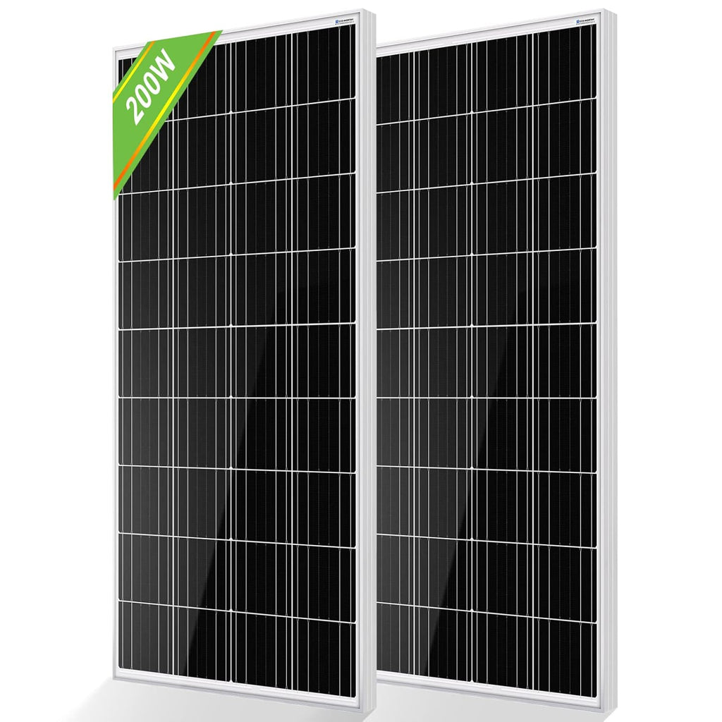 2pcs 100 Watt 12 Volt Monocrystalline Solar Panel C145