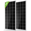 2pcs 100 Watt 12 Volt Monocrystalline Solar Panel C145