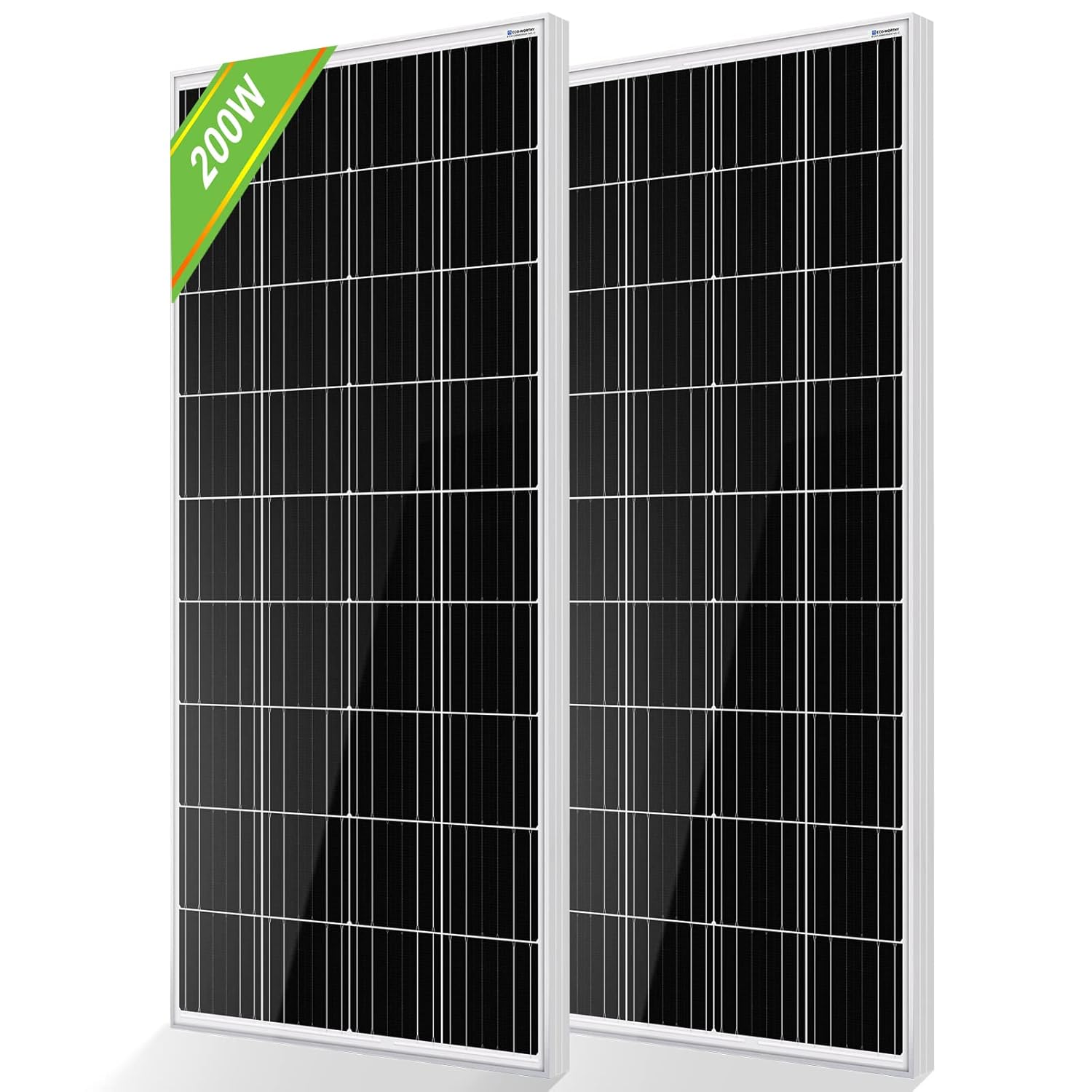 2pcs 100 Watt 12 Volt Monocrystalline Solar Panel C145