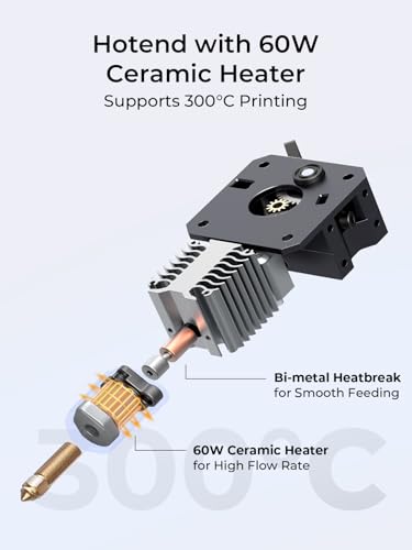 3D Printer, 500 mm/s High-Speed Printing, 220×220×250 mm Print Volume K402547