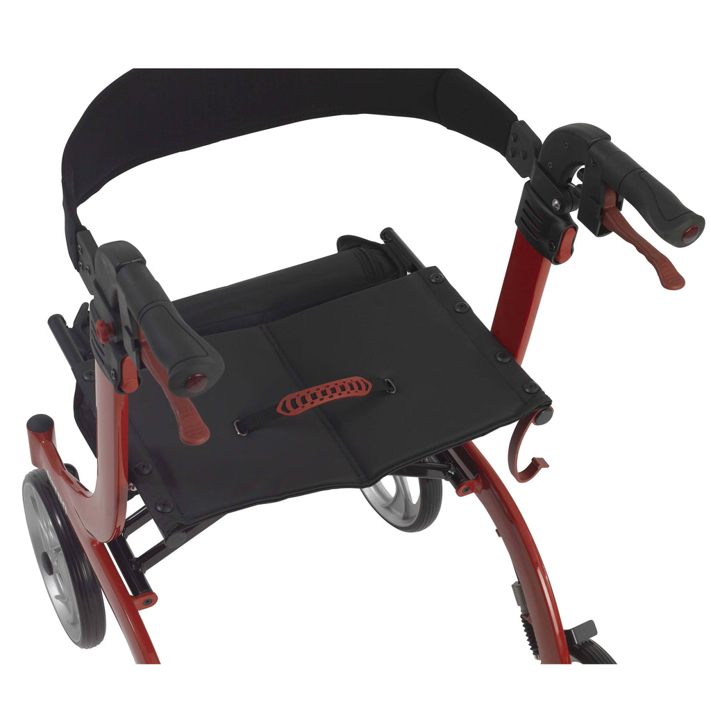 Red Rollator Walker L2448