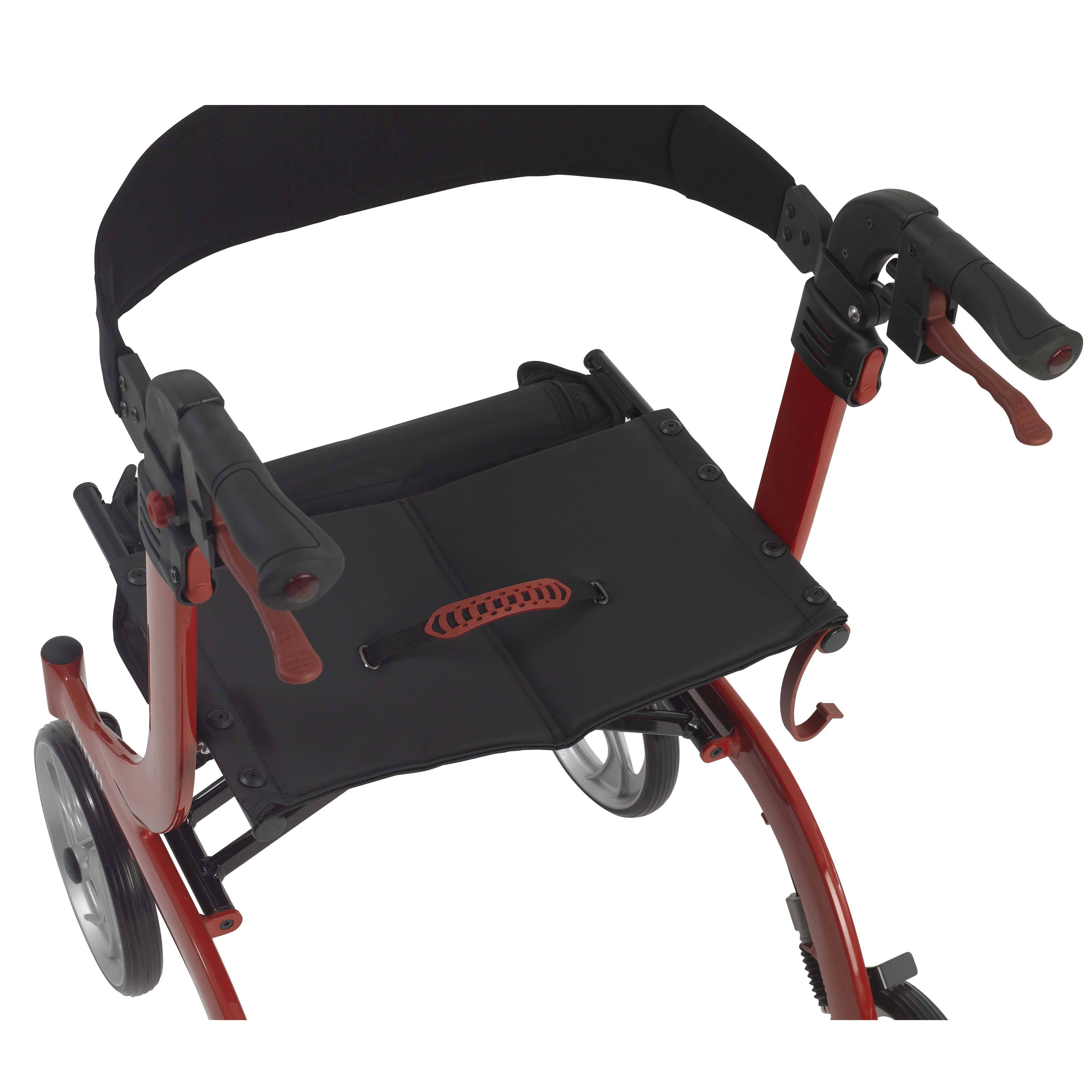 Red Rollator Walker L2448