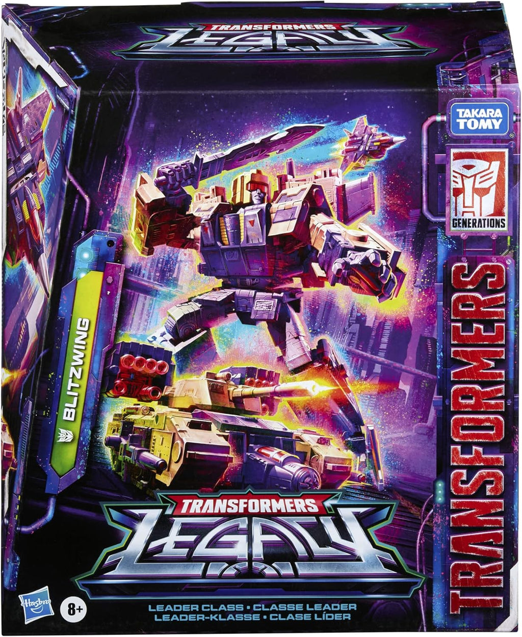 Leader Blitzwing Triple Changer Action Figure 7-inch G778