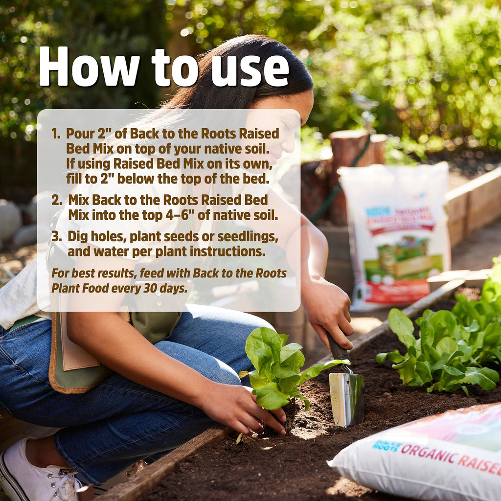 60 1 cu. ft. bags Organic Raised Bed Mix F657993