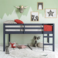 Blue Twin Loft Bed M879
