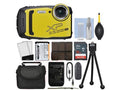 Yellow 16.4MP 4K Digital Camera W1343