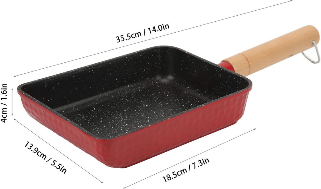 Red Non Stick Mini Frying Pan S310