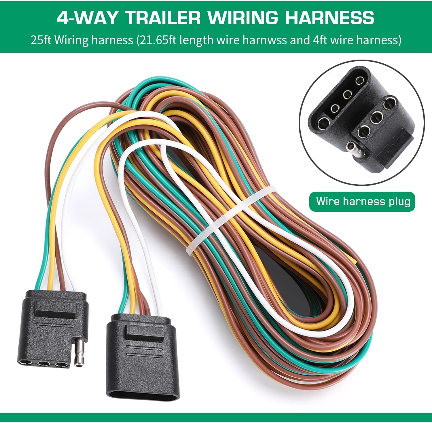 Submersible LED Trailer Light Kit, Waterproof Tail Lights W904093