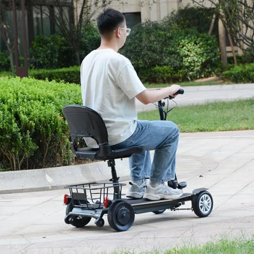 4 Wheeled Lightweight Foldable Mobility Scooter E260