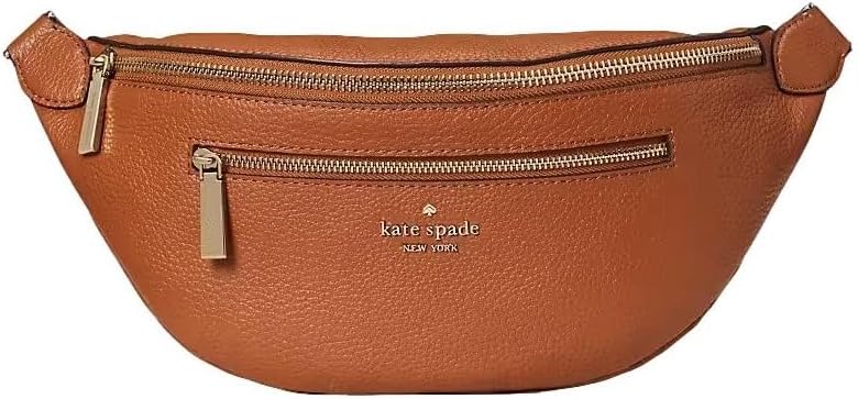 Leather Belt Bag Fanny Pack in Warm Gingerbread K47775