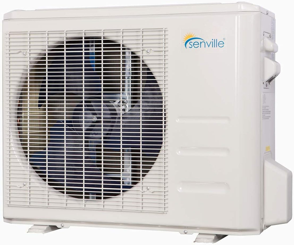 12,000 BTU Floor Console Mini Split AC/Heating System, White C382