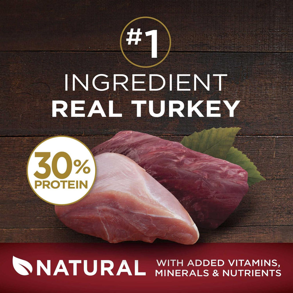 Real Turkey & Venison Dry Dog Food F553