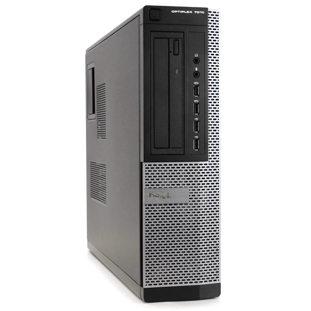 Restored Dell Desktop Tower Computer, Intel Core i5, 8GB RAM, 500GB HD, DVD-ROM, Windows 10 Home, Black U806