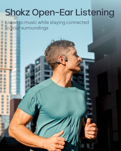 Open-Ear Bone Conduction Sport Headphones with Reflective Strip E351