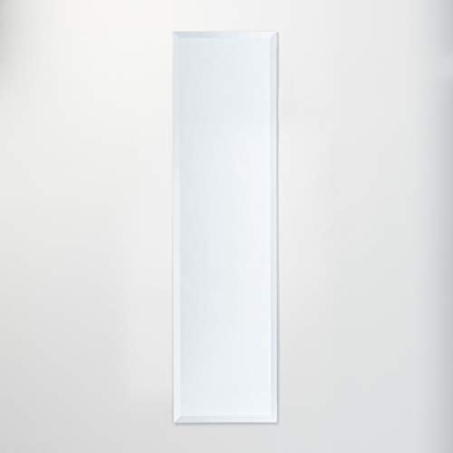 16" x 60" Frameless Full-Length Rectangle Mirror with Beveled Edge F666895