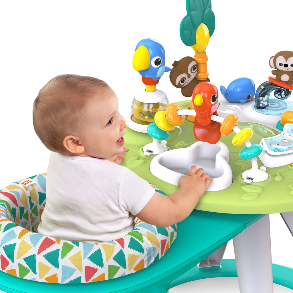 2-in-1 Baby Activity Center & Table, Tropic Coral T717333