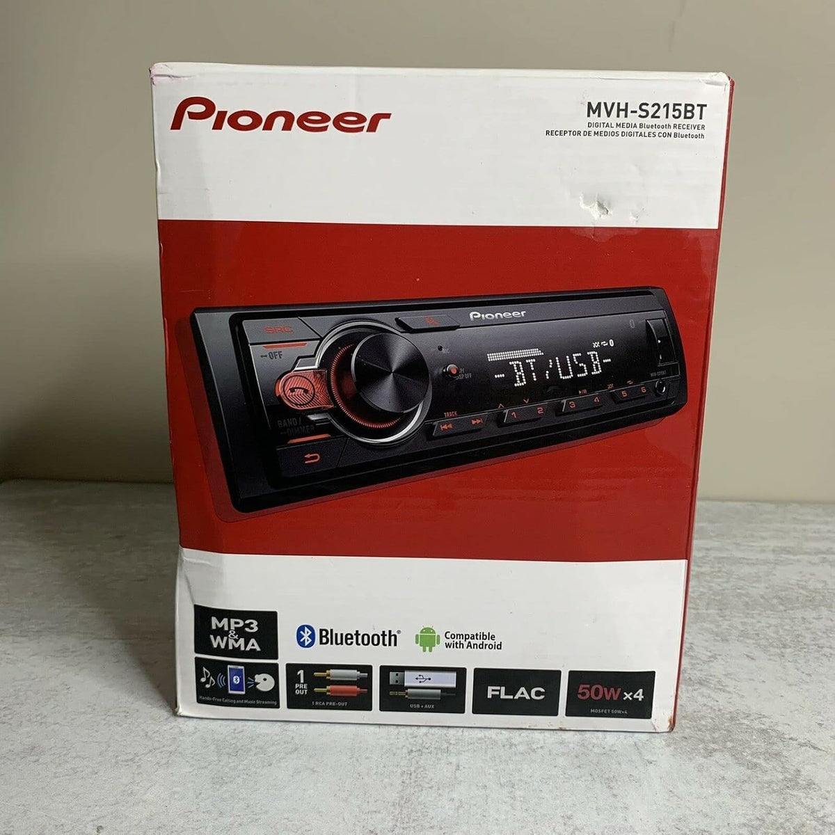 Single Din Car Stereo CD Player AM/FM K1888