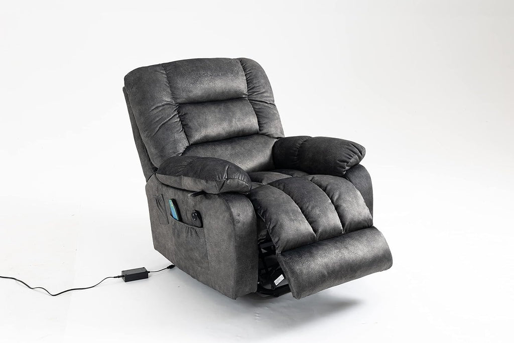 Oversized Dual Motor Lift Recliner with Heat and Massage K846979
