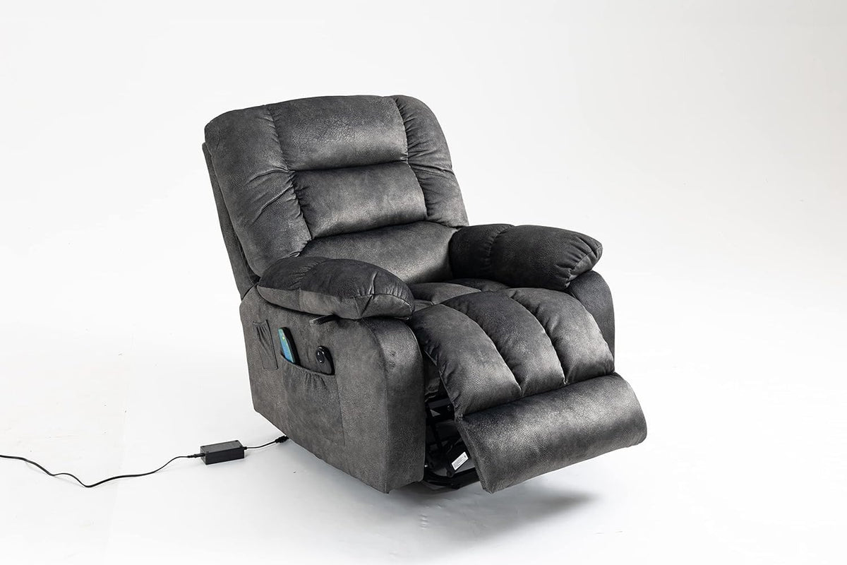 Oversized Dual Motor Lift Recliner with Heat and Massage K846979