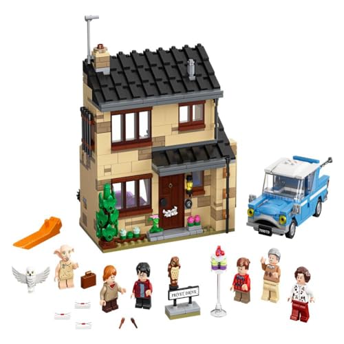 Harry Potter House and Flying Car Toy with Minifigures L10420