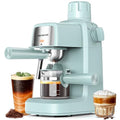 Compact 4 Cup Espresso Machine with Milk Frother D353