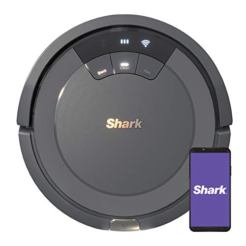 Dark Grey Robot Vacuum with HEPA Self Empty Base V5343