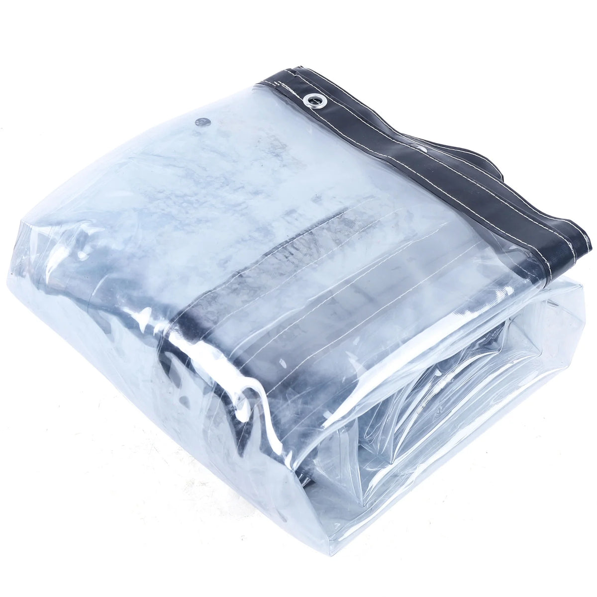 0.5mm Black PVC Clear Awning Canopy I81444
