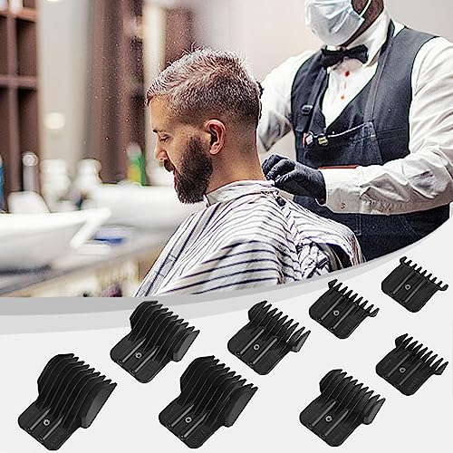 4 Pack Clipper Guards, 1/16", 1/8", 1/4", 3/8", Black D4462
