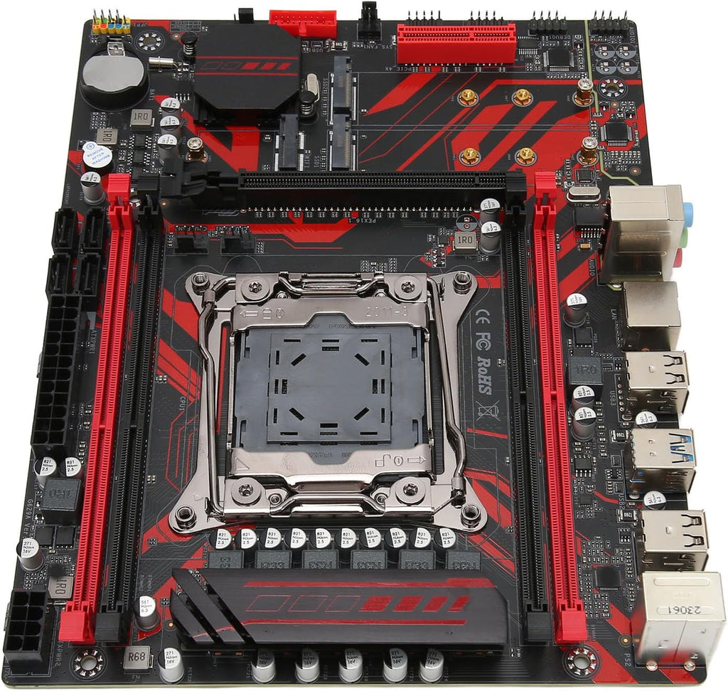 Micro ATX Motherboard with Dual M.2 Slots C518294