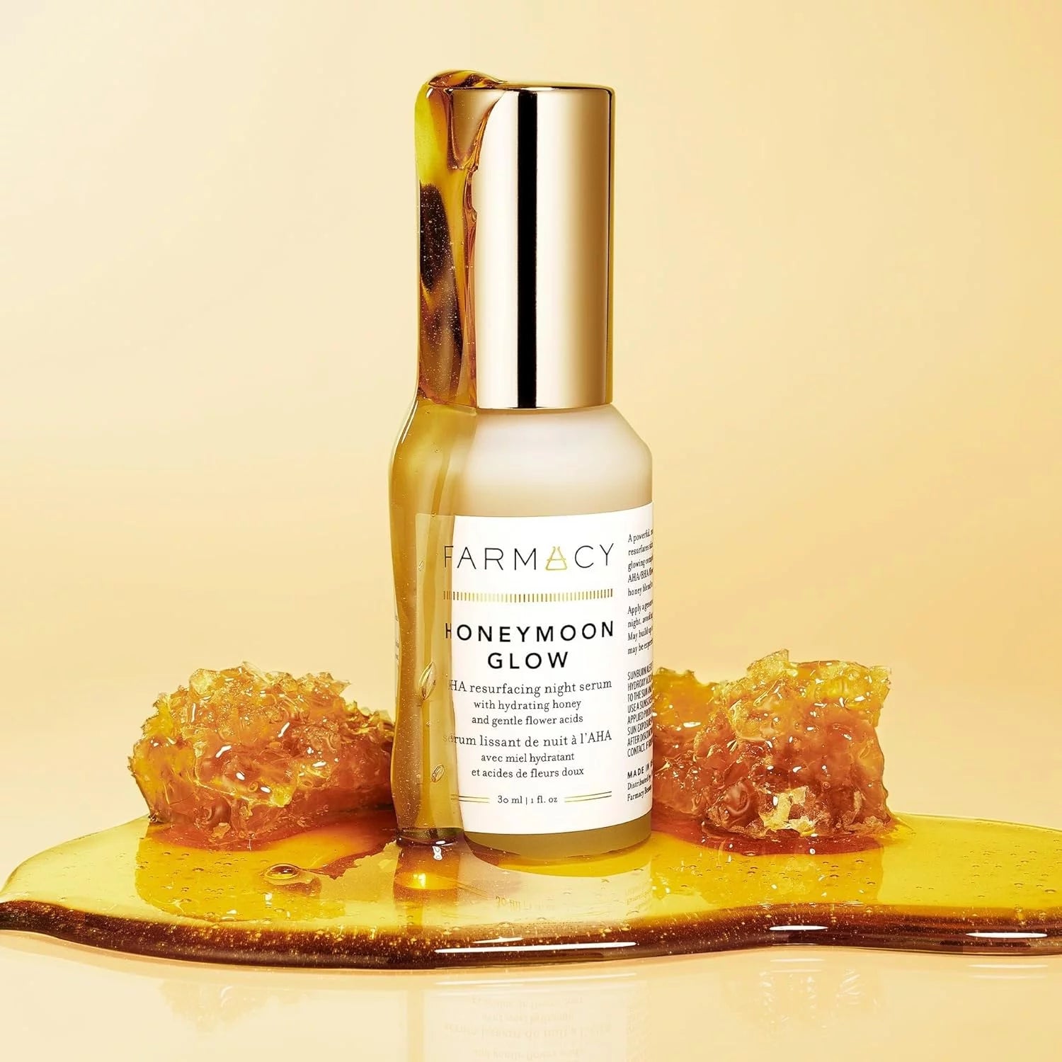 AHA Hydrating Night Serum with Hyaluronic Acid 1 Fl Oz E578311